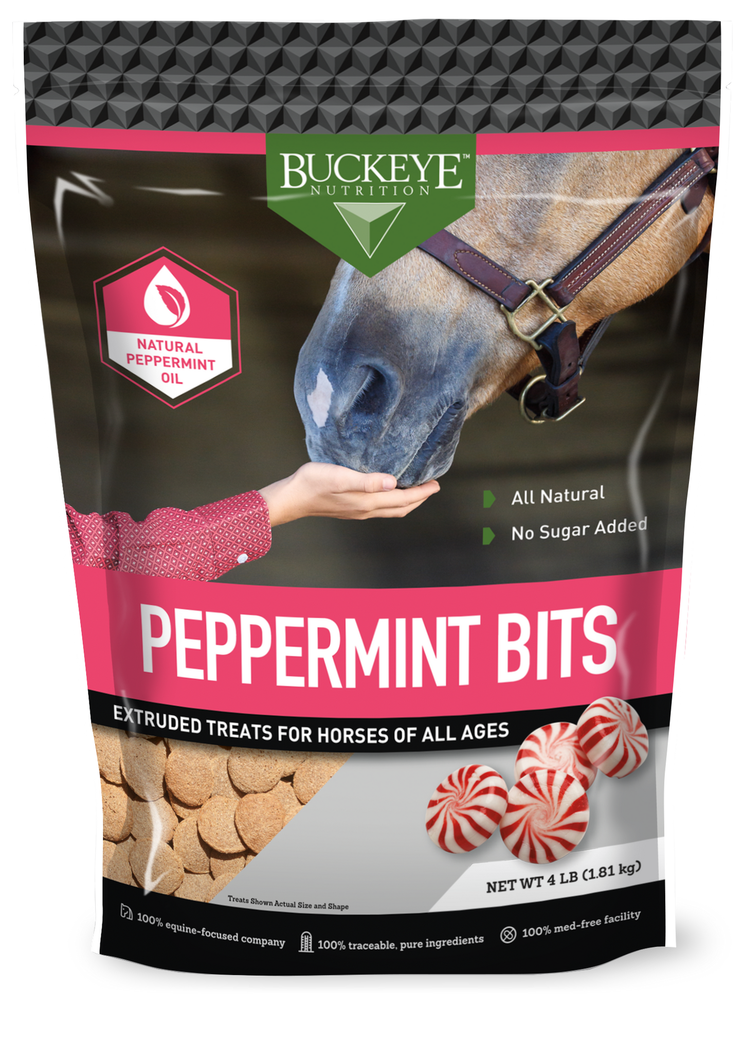 Buckeye Nutrition No Sugar Added Snap Treats