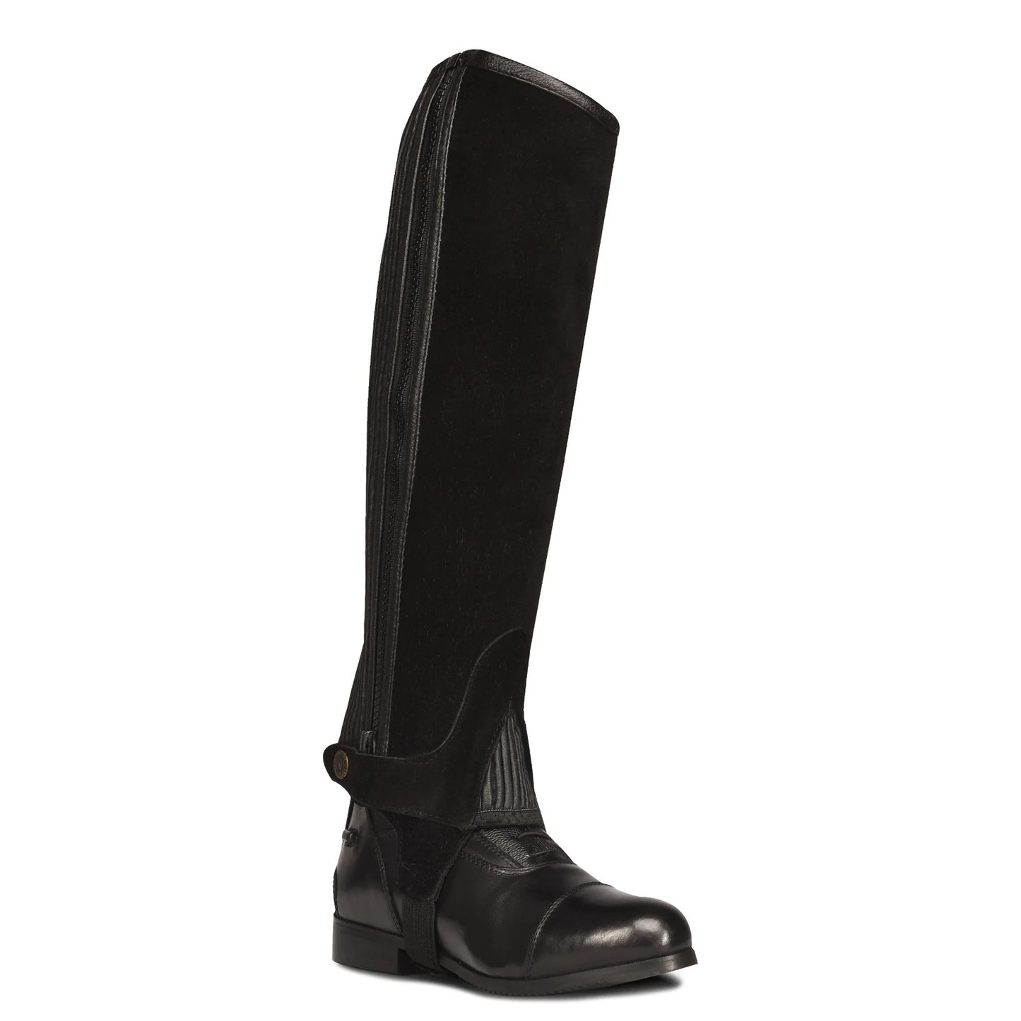 Ovation Ribbed Suede Half Chap