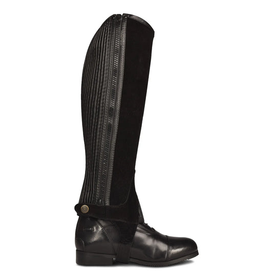 Ovation Ribbed Suede Half Chap