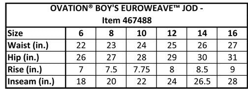 Ovation Boys 4-Pocket Classic Jods