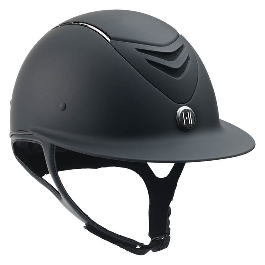 One K Defender Avance Wide Brim Chrome Stripe Helmet