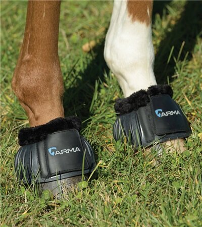 ARMA Fleece Trim Over Reach Bell Boots