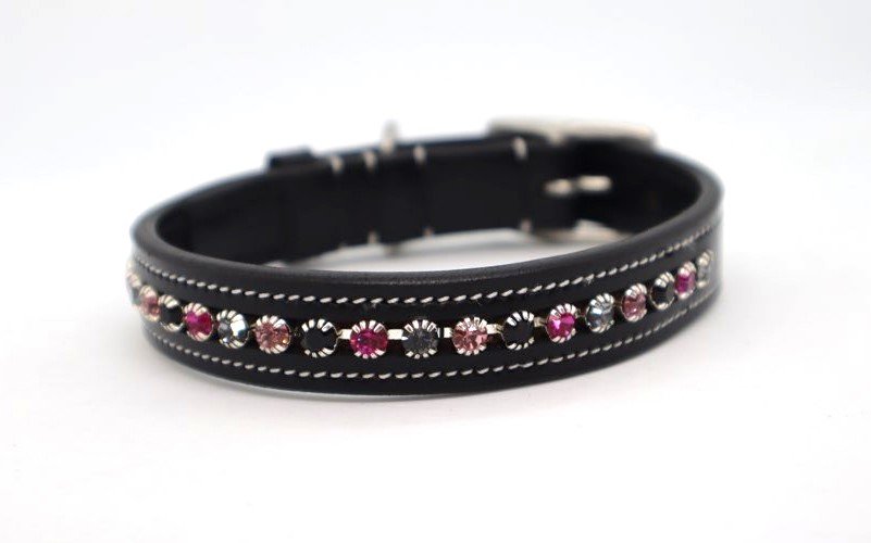 Crystal Embellished Dog Collars and Leashes