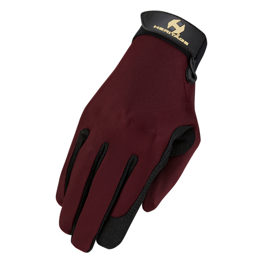 Heritage Performance Glove - Plum