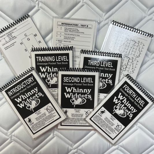 Whinny Widgets Dressage Pocket Test Book
