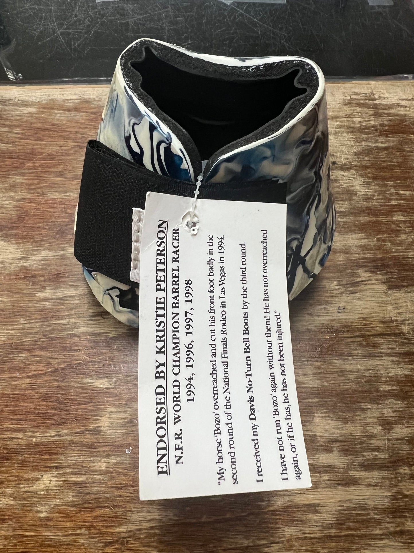 Limited Edition Davis No-Turn Bell Boot - Small - Artisan Navy
