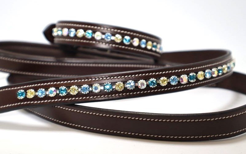 Crystal Embellished Dog Collars and Leashes