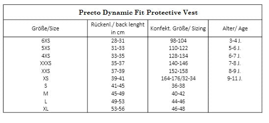 USG Precto Dynamic Fit Back Protector