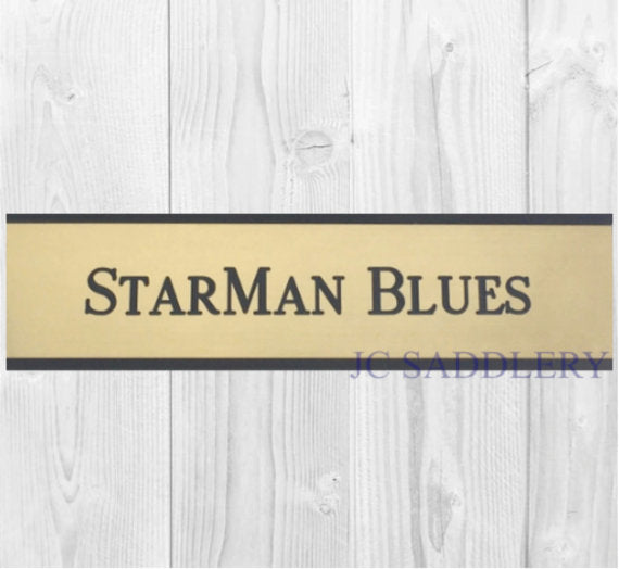 Metal Slider for Engraved Stall Plates