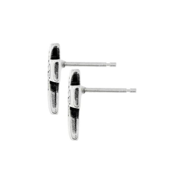 True Cross Mini Post Earrings | Brighton
