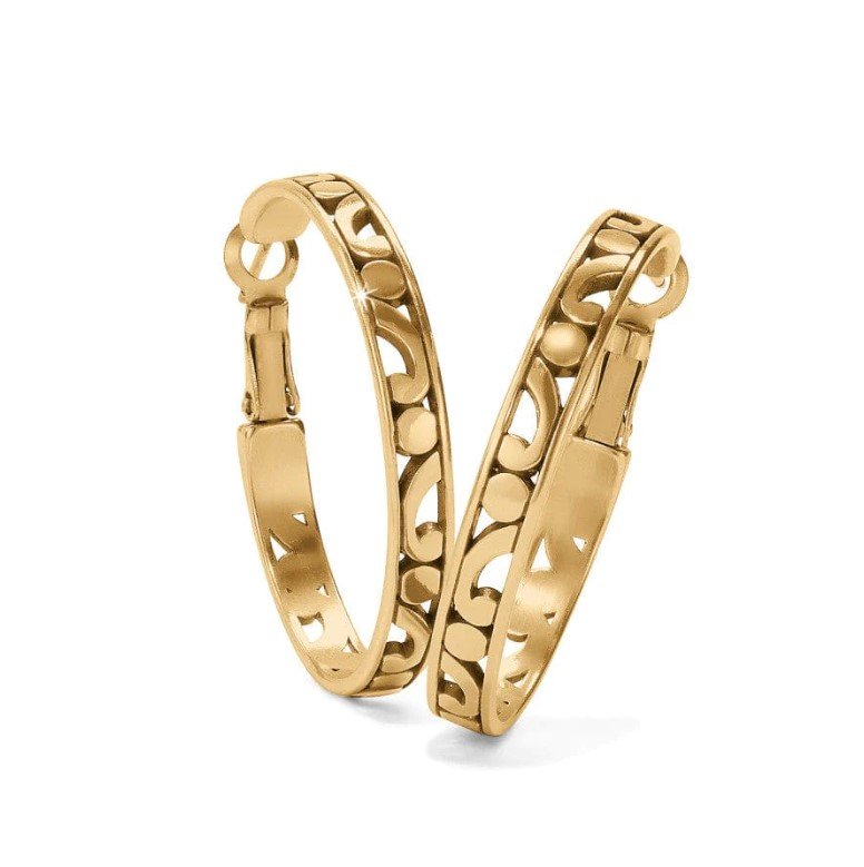 Contempo Scroll Hoops | Brighton