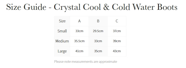 Crystal Cool Water Boots