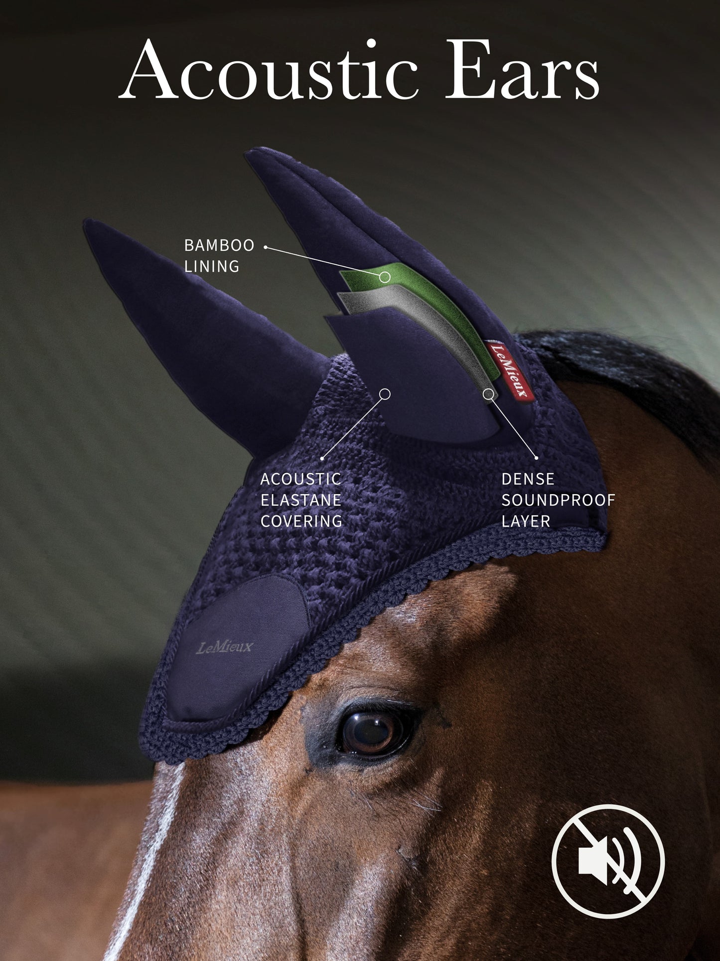 LeMieux Acoustic Pro Fly Hood