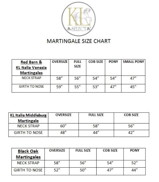 Black Oak Standing Martingale