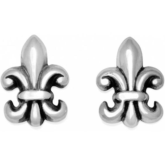 Fleur De Lis Mini Post Earrings | Brighton