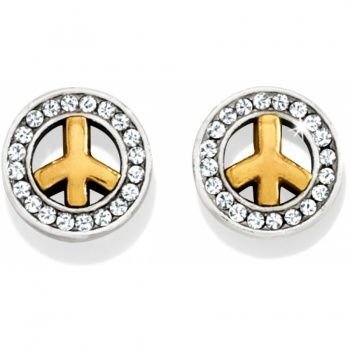 Peace Mini Post Earrings | Brighton