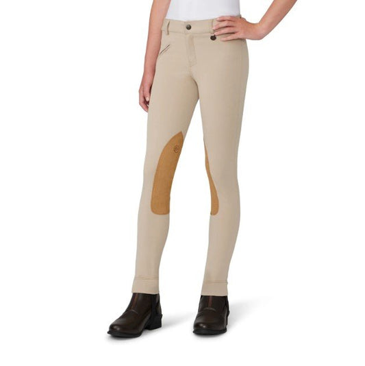 Ovation Girls' EuroWeave Knee Patch Jod