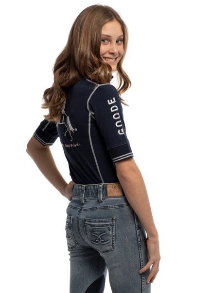 Girls Goode Rider Elite Polo Shirt