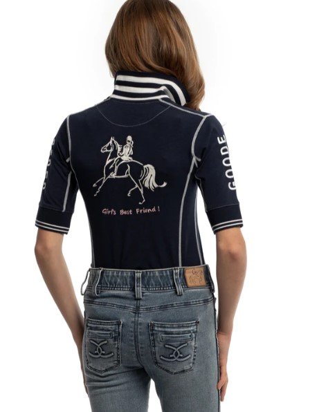 Girls Goode Rider Elite Polo Shirt