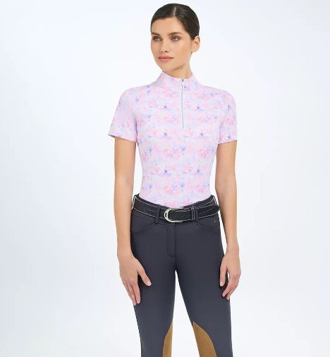 RJ Classics Lucy JR 1/4 Zip Short Sleeve Shirt