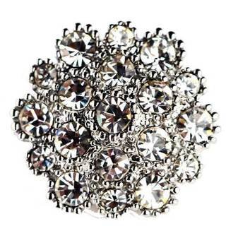 Spiced Equestrian Button Stock Pin