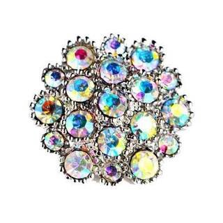 Spiced Equestrian Button Stock Pin