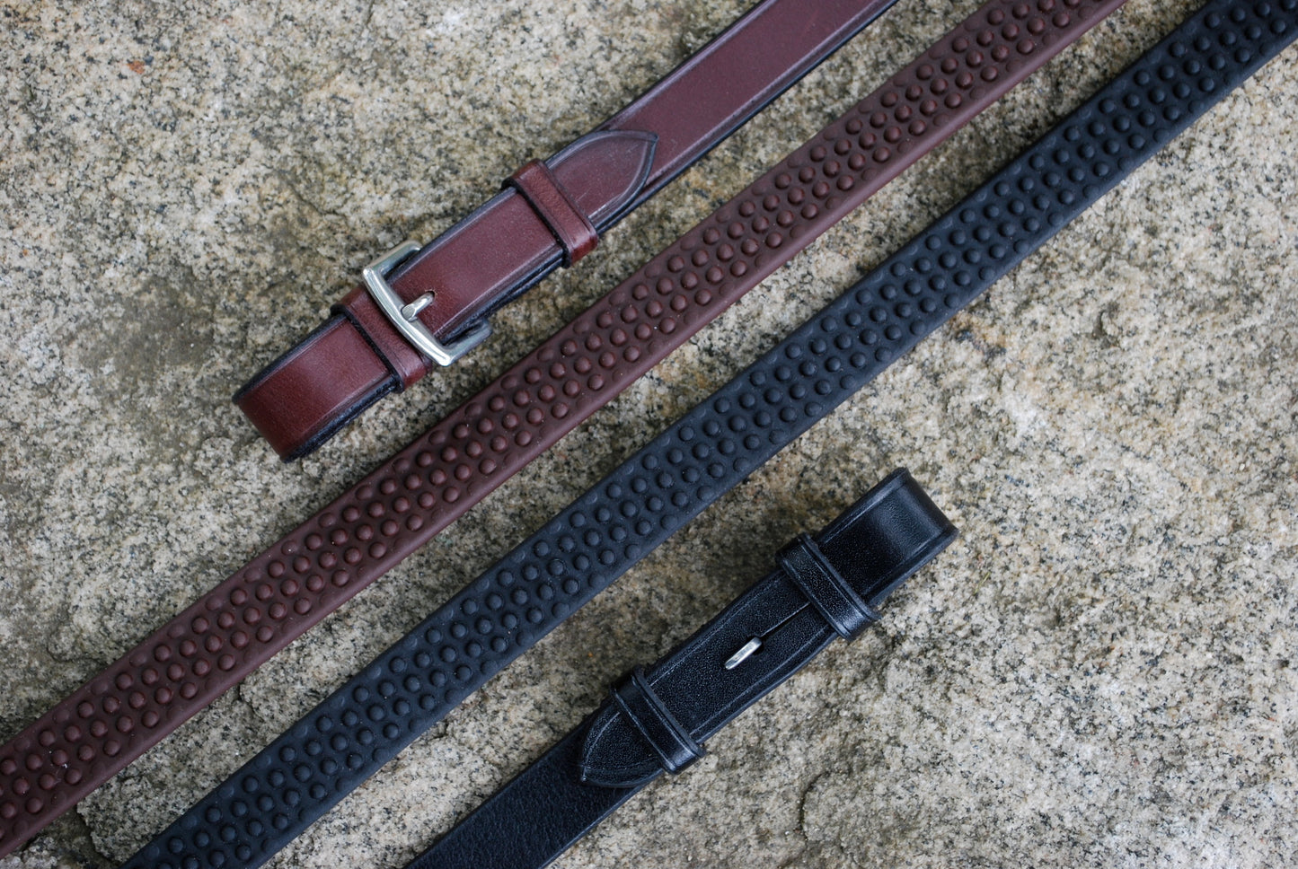 Black Oak Pebble Grip Reins