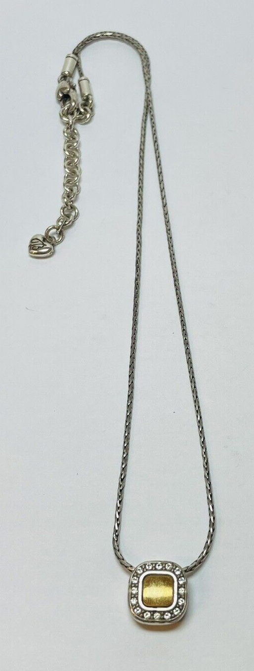 Shadow Play Reversable Pendant Necklace | Brighton