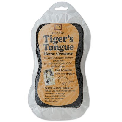 Epona Tiger's Tongue Grooming Sponge