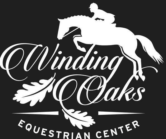 Winding Oaks Equestrian Center Custom Stall Plate