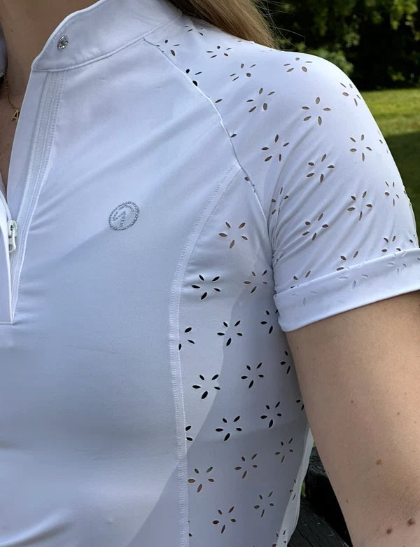 Short Sleeve Sun Petal Show Shirt/Polo
