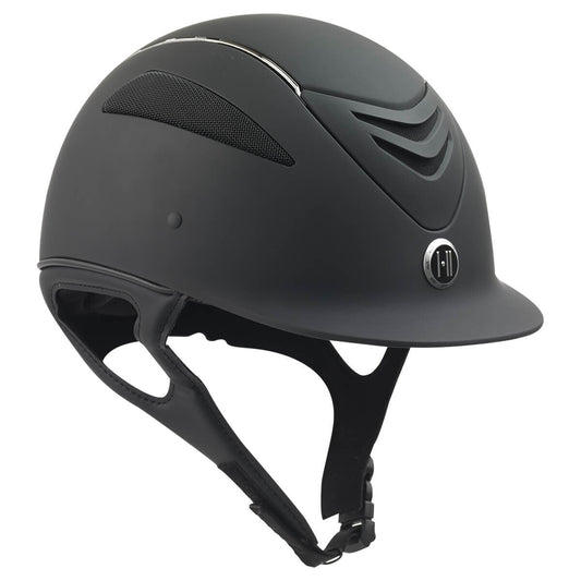 One K Defender Chrome Stripe Helmet