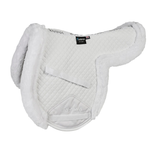 Shires Supafleece Rimmed Shaped Pad