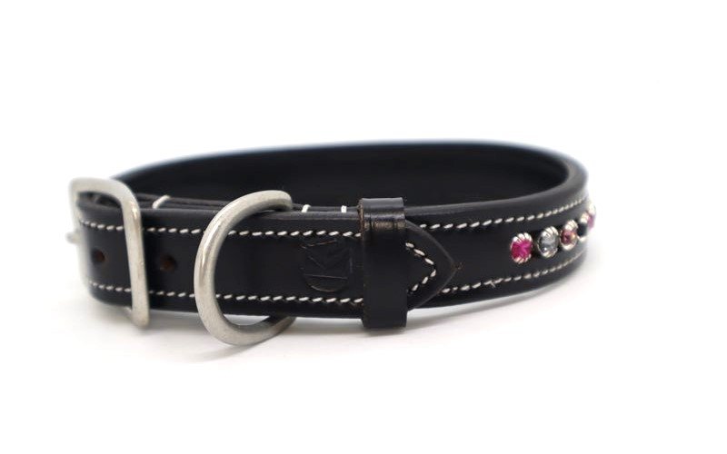 Crystal Embellished Dog Collars and Leashes