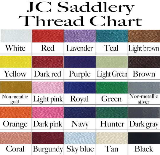 English Saddle Cover with Custom Embroidery