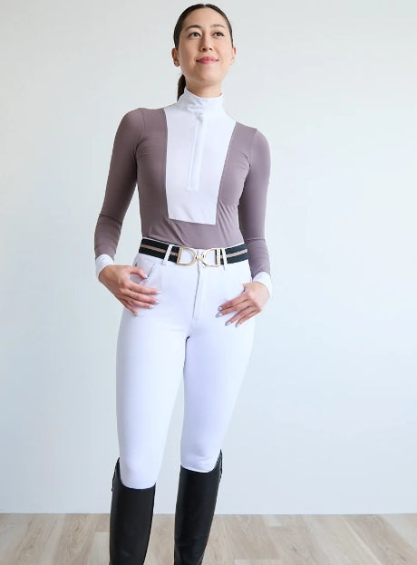LONG SLEEVE BIB SHOW SHIRT