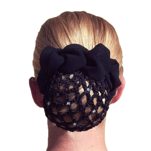 Hair Net Scrunchie W/ Clips