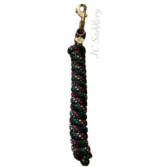 Horse Lead Rope with Brass Tag