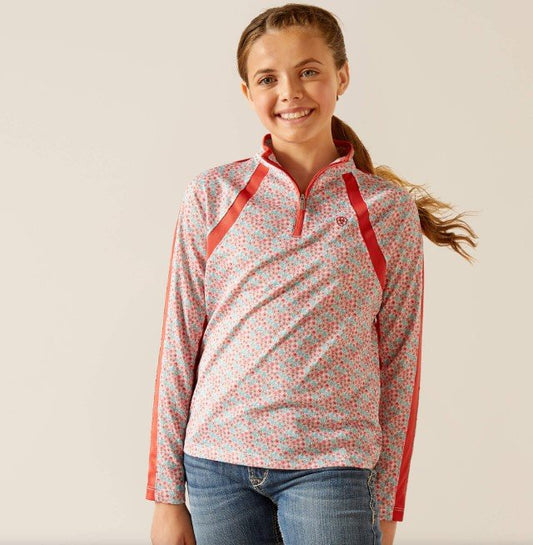 Ariat Youth SunStopper 3.0 1/4 Zip Baselayer